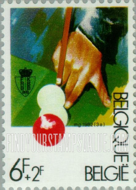 FindYourStampsValue: Semi-Postal: Billiards