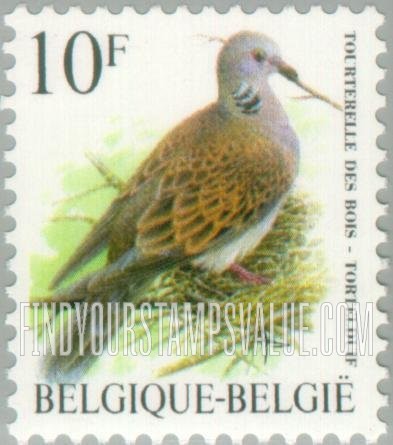 FindYourStampsValue: Bird: Turtle dove