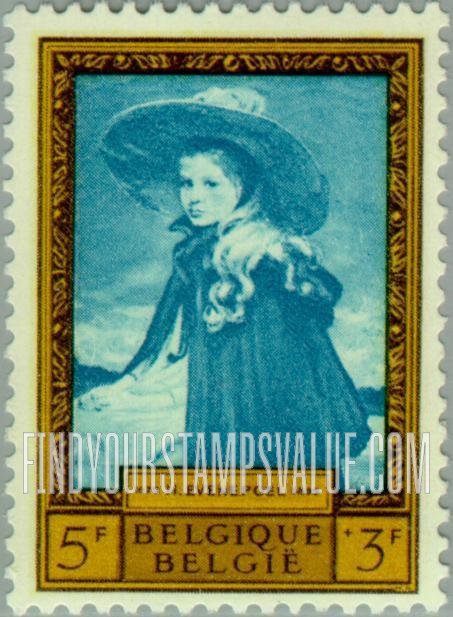 FindYourStampsValue: Semi-Postal, Paintings: Henriette, Henri Evenepoel