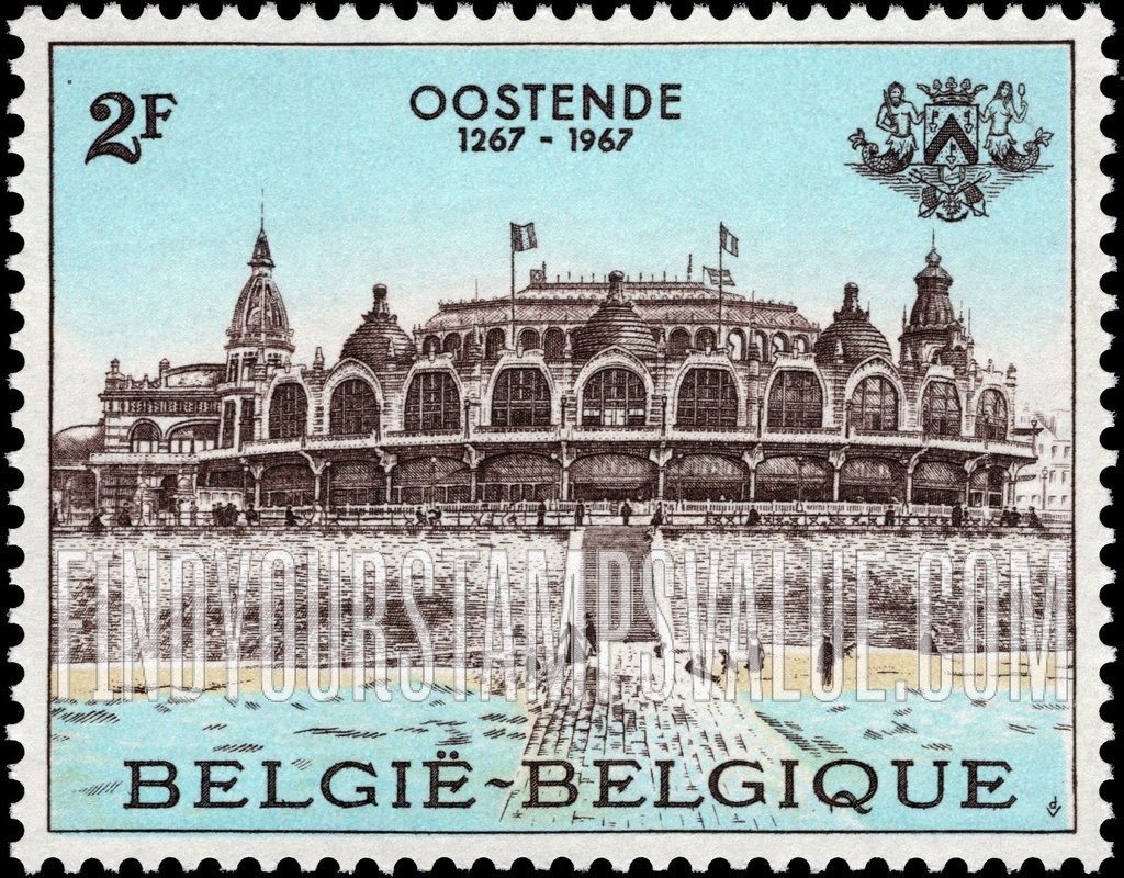 FindYourStampsValue: Old Kursaal, Ostend
