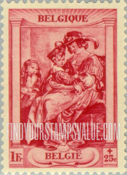 FindYourStampsValue: Semi-Postal: “Helena Fourment and Her Children”