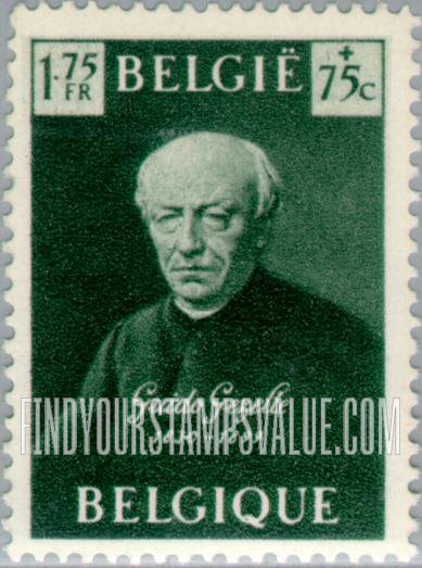 FindYourStampsValue: Semi-Postal: Guido Gezelle