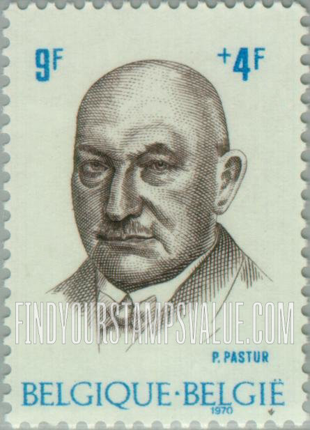 FindYourStampsValue: Semi-Postal: Paul Pastur (1866-1938)