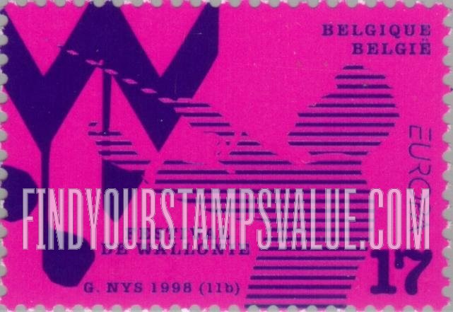 FindYourStampsValue: National Festivals: Wallonia Festival