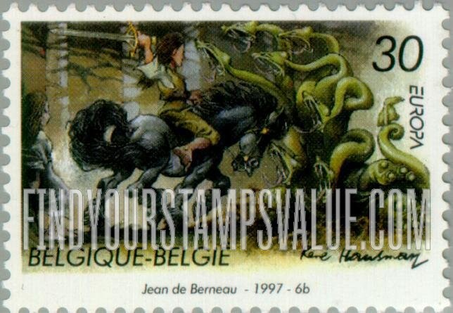 FindYourStampsValue: Stories and Legends, Europa: Jean de Berneau