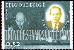 FindYourStampsValue: International Billiards Champions From Belgium: Clément Van Hassel