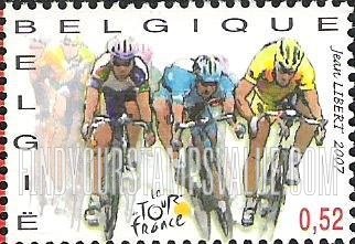 FindYourStampsValue: Tour de France in Belgium
