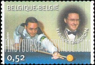FindYourStampsValue: International Billiards Champions From Belgium: Frédéric Caudron