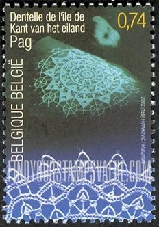FindYourStampsValue: Lace: Pag Island, Croatia