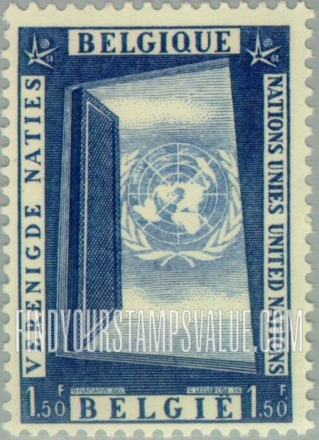 FindYourStampsValue: United Nations: Allegory of UN