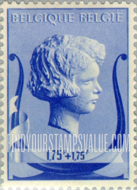 FindYourStampsValue: Semi-Postal: Bust of Prince Albert of Liege