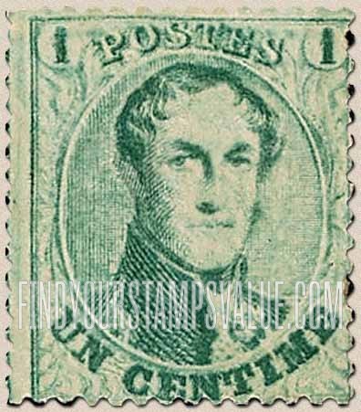 FindYourStampsValue: King Leopold I