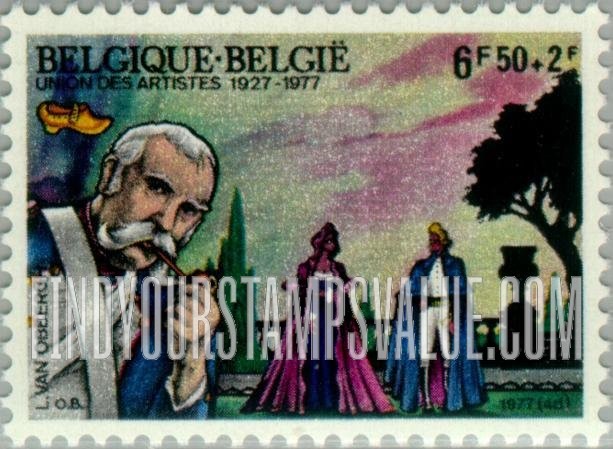 FindYourStampsValue: Semi-Postal: Lucien Van Obbergh, Stage