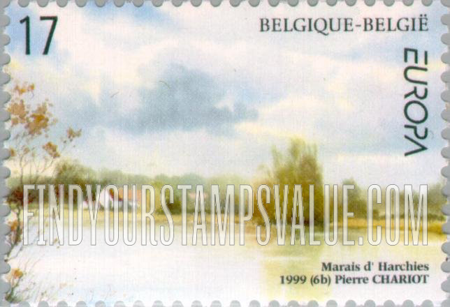 FindYourStampsValue: National Parks and Nature Reserves, Europa: Harchies-Hensies-Pommeroeul