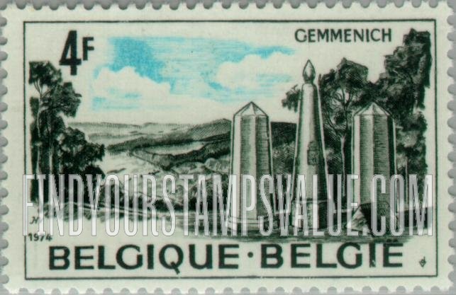 FindYourStampsValue: Gemmenich Border: Belgium, Germany, Netherlands