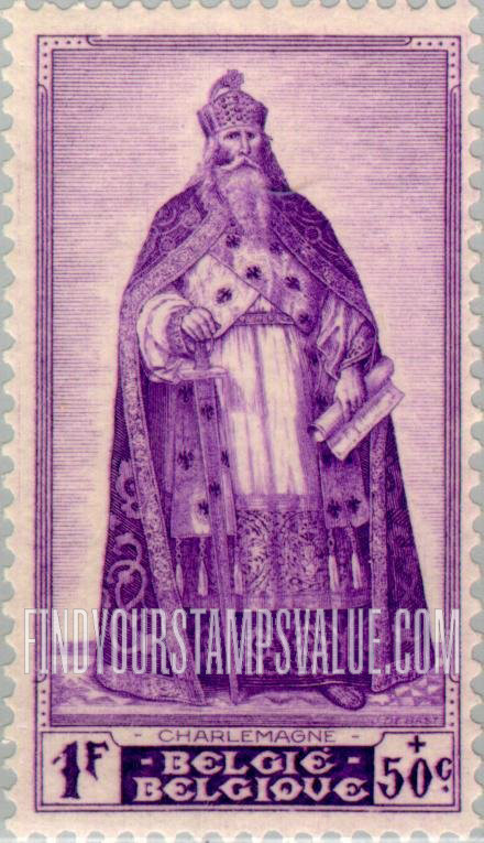 FindYourStampsValue: Semi-Postal: Charlemagne
