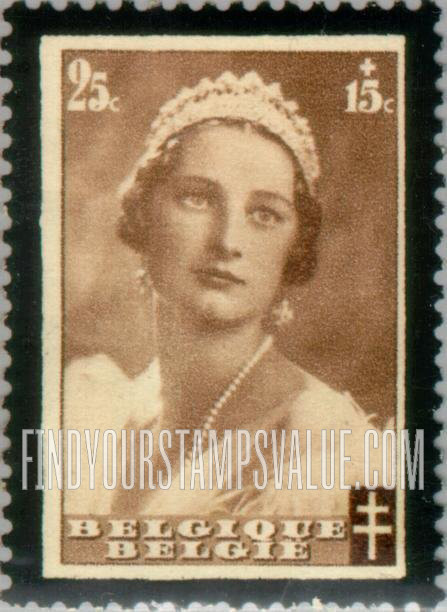 FindYourStampsValue: Semi-Postal: Queen Astrid