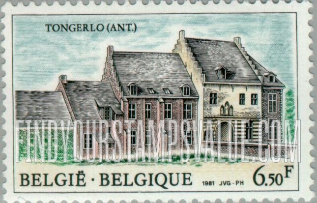 FindYourStampsValue: Tourism: Tongerlo Abbey, Antwerp