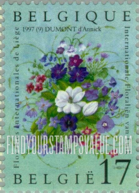 FindYourStampsValue: International Flower Show, Liege