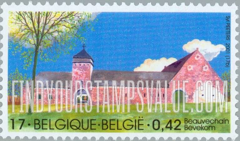 FindYourStampsValue: Farmsteads: Beauvechain