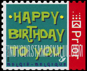 FindYourStampsValue: “Happy Birthday to You”