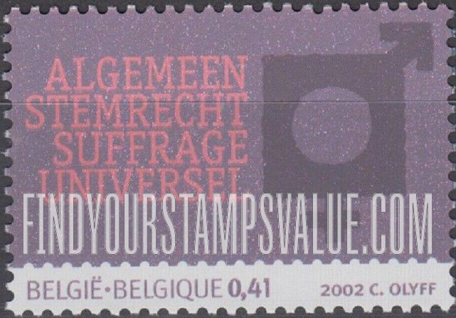 FindYourStampsValue: The 20th Century: Universal suffrage
