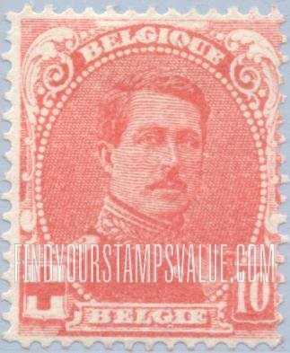 FindYourStampsValue: Semi-Postal: King Albert I