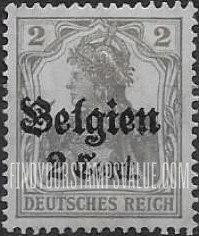 FindYourStampsValue: Under German Occupation: German Stamp
