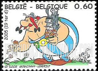 FindYourStampsValue: Asterix in Belgium: Obelix