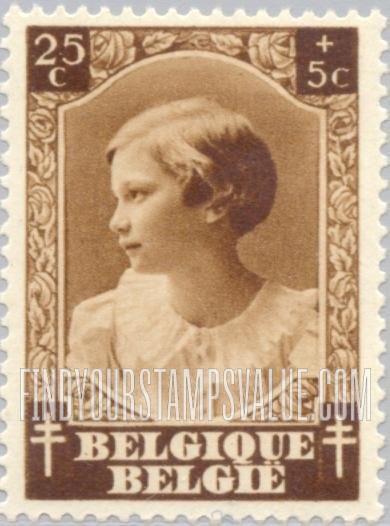 FindYourStampsValue: Semi-Postal: Princess Josephine-Charlotte
