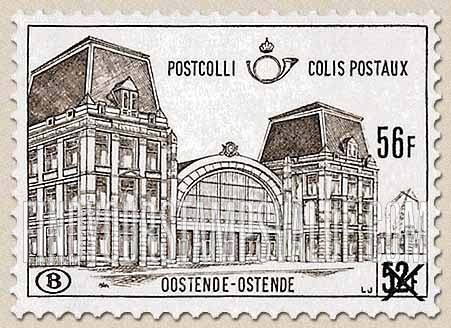 FindYourStampsValue: Parcel Post and Railway: Ostend Station