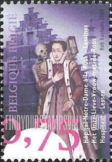 FindYourStampsValue: Museums: Notre Dameà la Rose Hospital Museum, Lessines