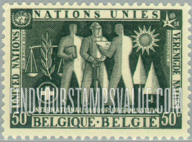 FindYourStampsValue: United Nations: International Labor Organization