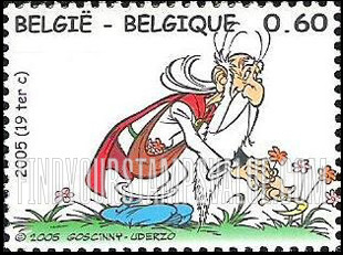 FindYourStampsValue: Asterix in Belgium: Getafix