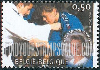 FindYourStampsValue: International Judo Champions From Belgium: Gella Vandecaveye