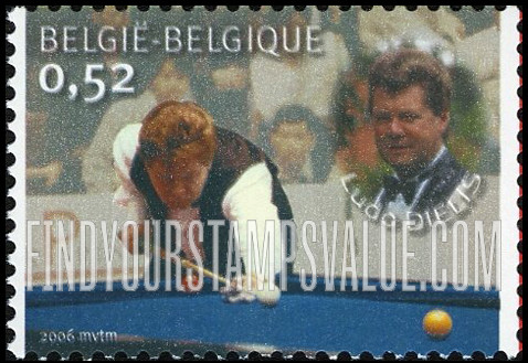 FindYourStampsValue: International Billiards Champions From Belgium: Ludo Dielis