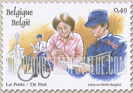 FindYourStampsValue: Love for Service Occupations: Postal workers