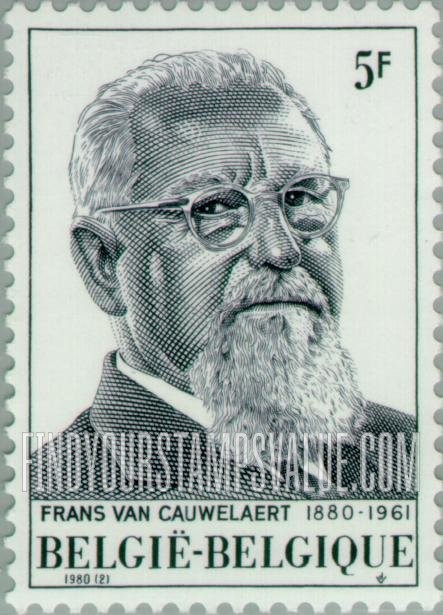 FindYourStampsValue: Frans van Cauwelaert (1880-1961), Minister of State