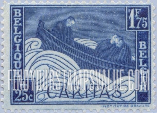 FindYourStampsValue: Semi-Postal: Boat Adrift