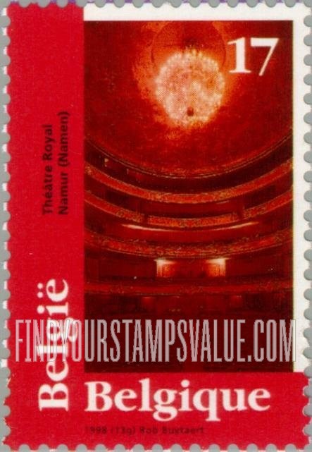 FindYourStampsValue: European Heritage Days: Royal Theatre, Namur