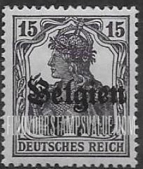 FindYourStampsValue: Under German Occupation: German Stamp
