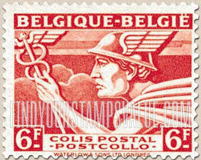FindYourStampsValue: Parcel Post and Railway: Mercury