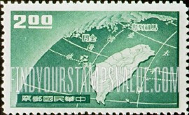FindYourStampsValue: Map of Taiwan Straits - 台湾海峡地图