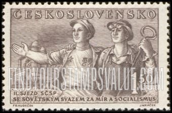 FindYourStampsValue: Czech and Soviet Steel Workers