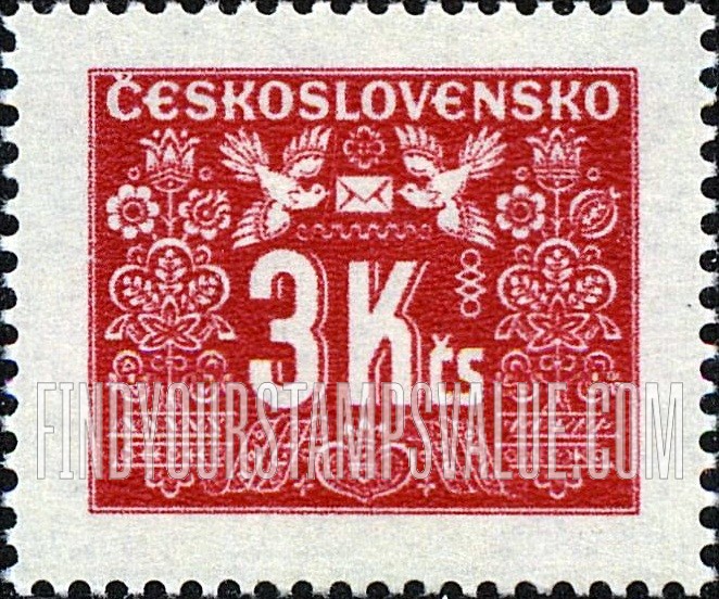 FindYourStampsValue: POSTAGE DUE STAMPS - Number Value