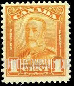 FindYourStampsValue: King George V