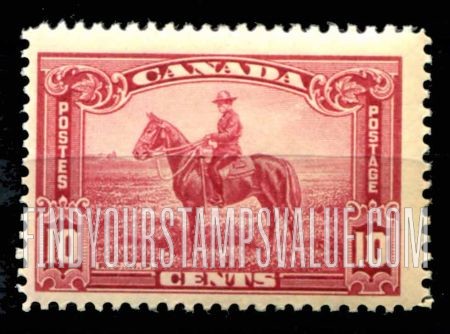 FindYourStampsValue: Royal Canadian Mounted Police