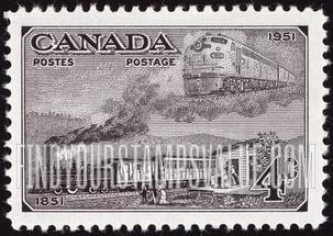 FindYourStampsValue: Trains of 1851 and 1951