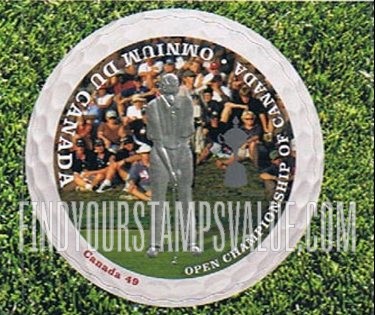 FindYourStampsValue: Canadian Open Golf Championship, centennial