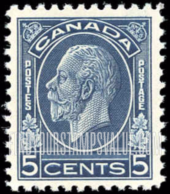 FindYourStampsValue: Type of 1930: King George V